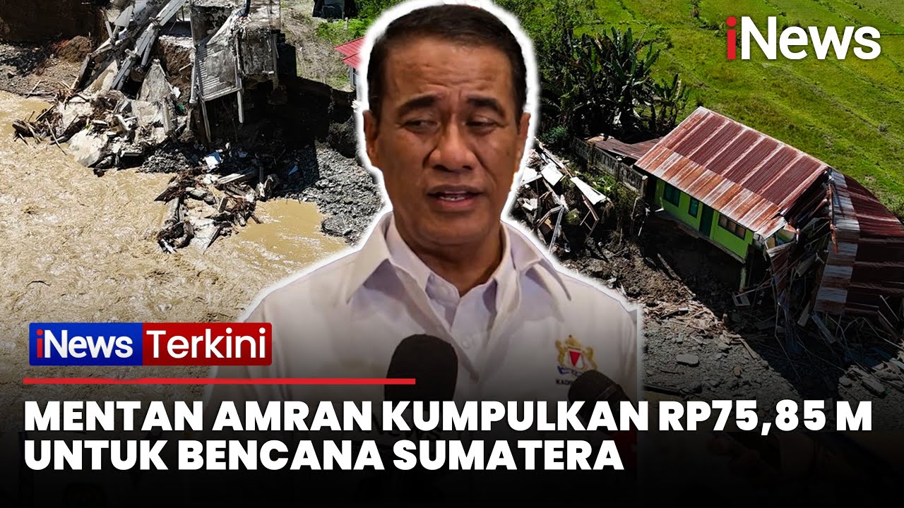 [FULL] Di Rapimnas Kadin, Mentan Amran Kumpulkan Dana Rp75,85 untuk Korban Bencana Sumatera