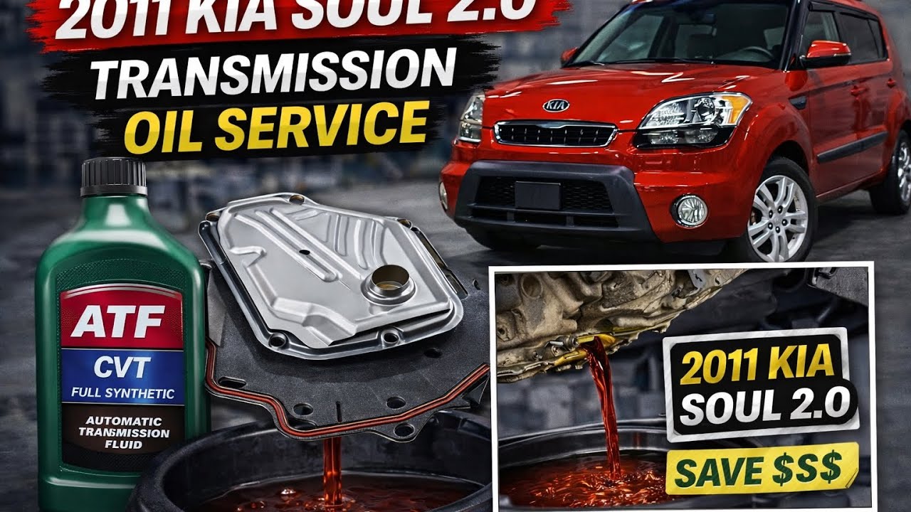 All #Kia #Soul #Automatic #transmission drain & refill service