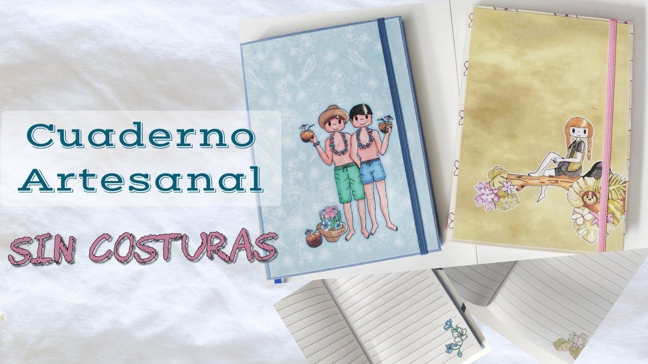 Cuaderno Artesanal sin costuras.