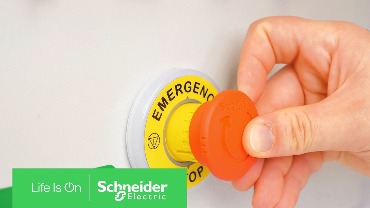 Montare l'etichetta luminosa per fungo emergenza XB4-XB5 Harmony | Schneider Electric Italia
