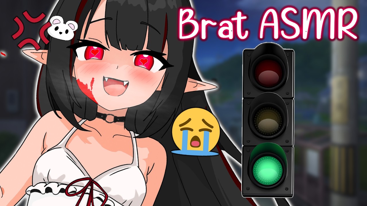 【3DIO ASMR】Brat Plays RED LIGHT, GREEN LIGHT With You! 🚦 Fast And Aggressive