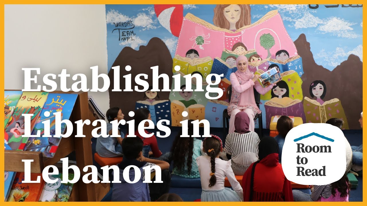 Room to Read literacy initiative supports children in crisis in Lebanon