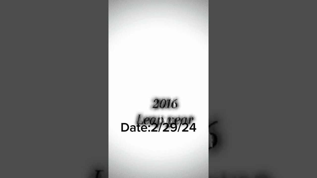 2016-2020-2024-2028 the future we will see the next leap year
