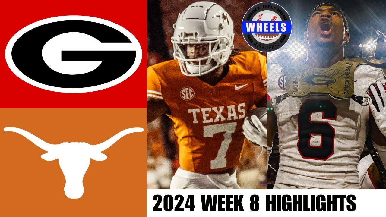 #5 Georgia vs #1 Texas | Full Game Highlights | 2024 College Football Highlights