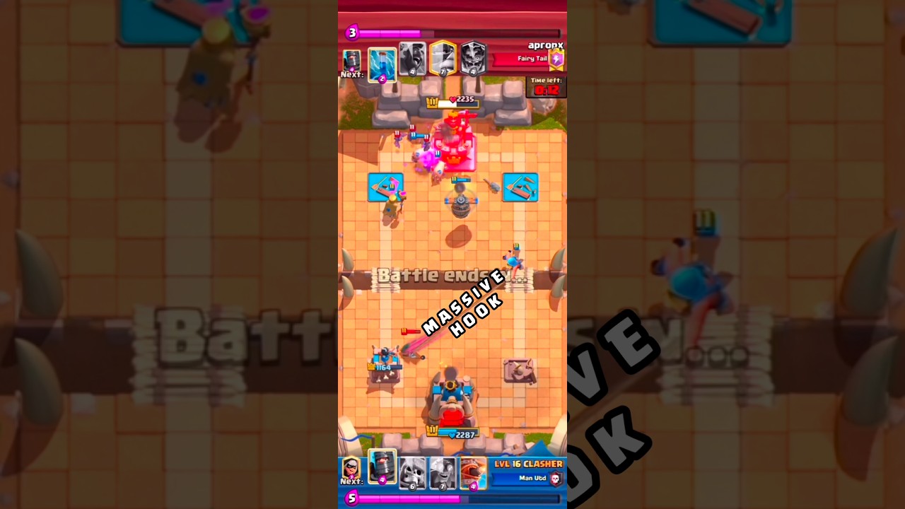 THE LONGEST FISHERMAN'S HOOK IN CLASH ROYALE HISTORY (MUST WATCH)