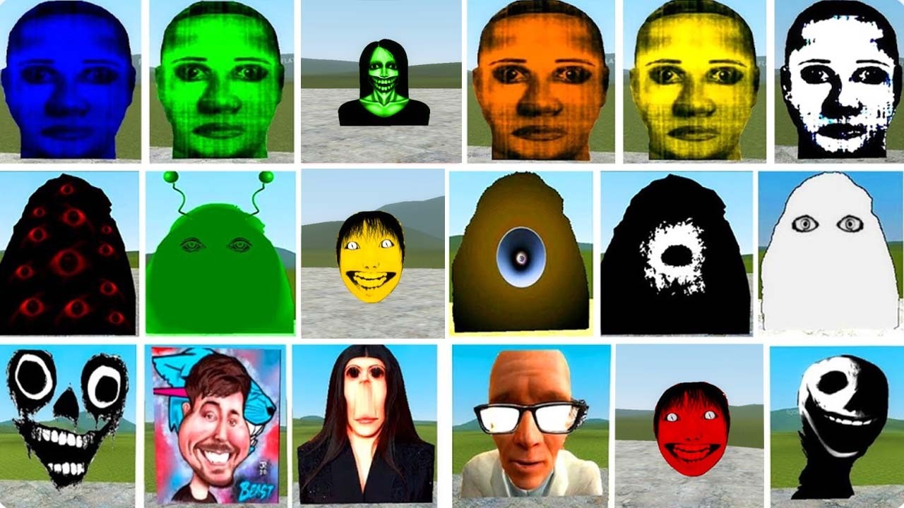 SELENE DELGADO FAMILY, ANGRY MUNCI NEXTBOT AND TOO MUCH NEXTBOTS FAMILY In Garry's Mod