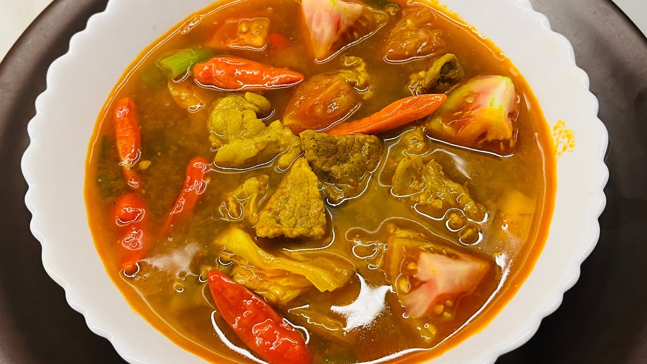 Olahan Daging Sapi dan Kol Ala ala Tongseng 