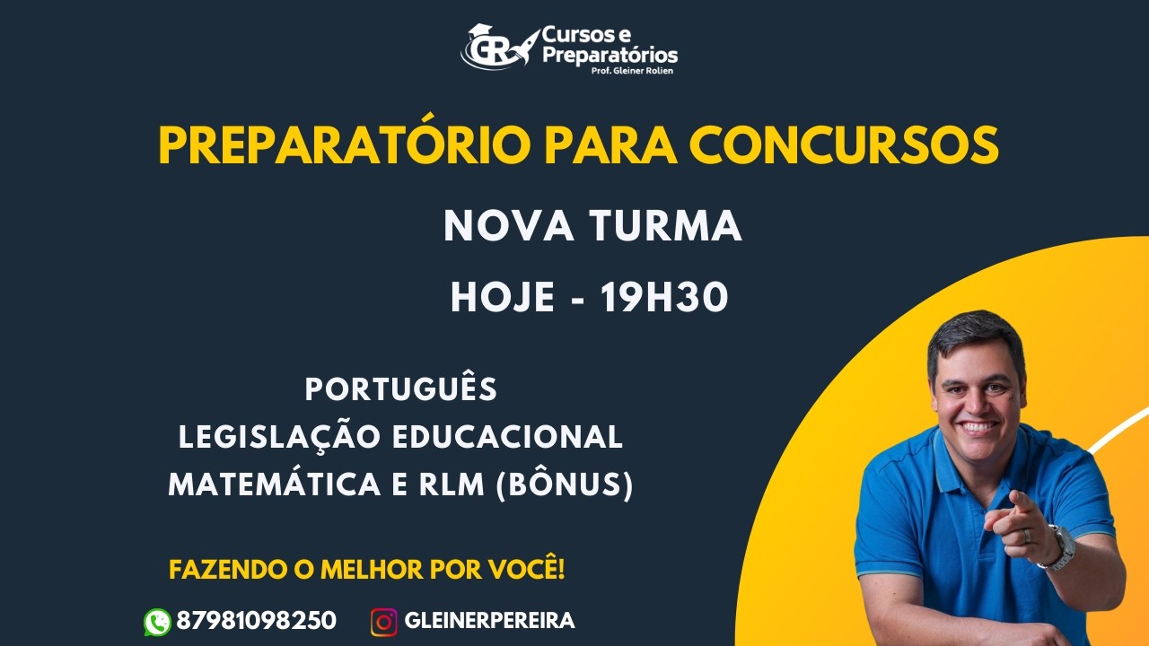 AULÃO INAUGURAL TURMAS 2026