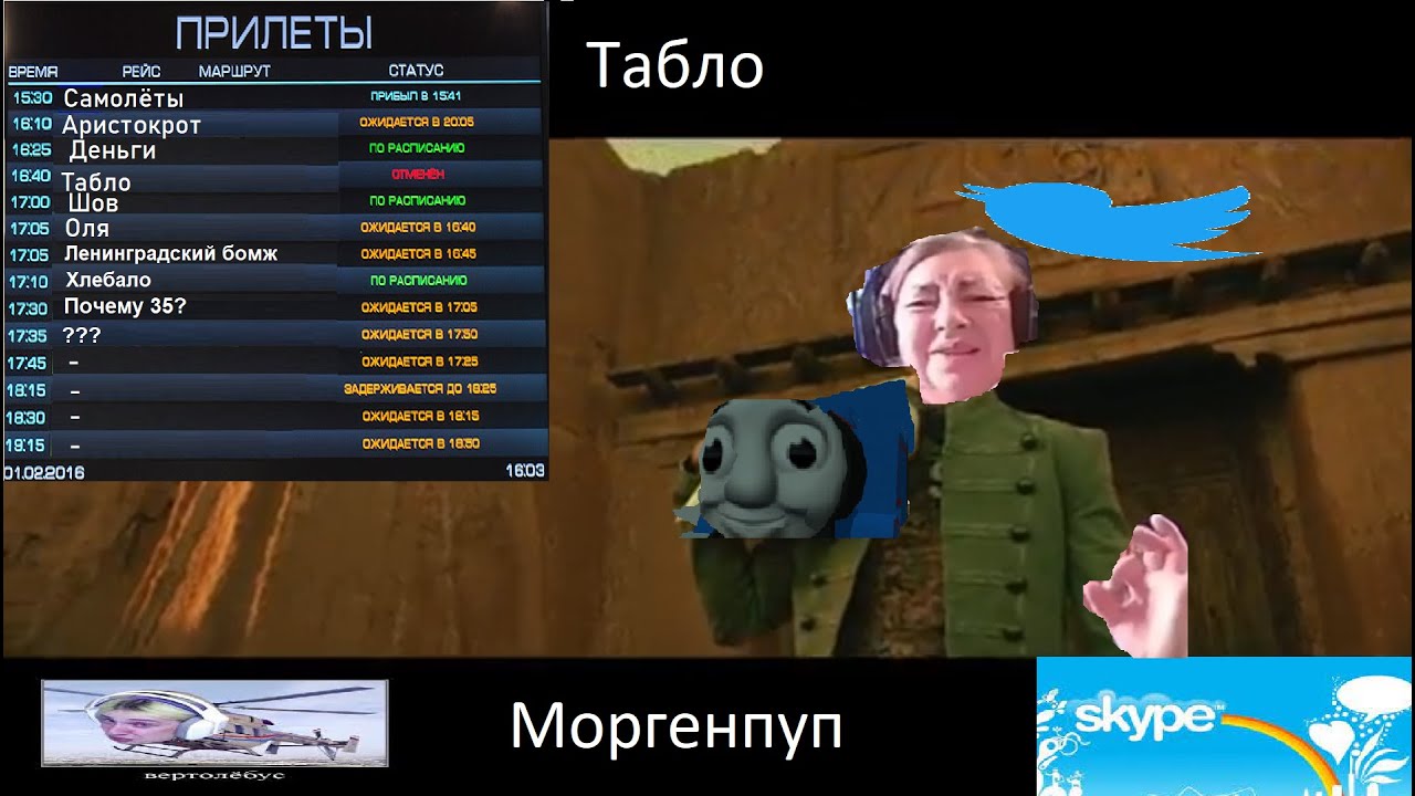 Табло rytp Pablo (Моргенштерн)