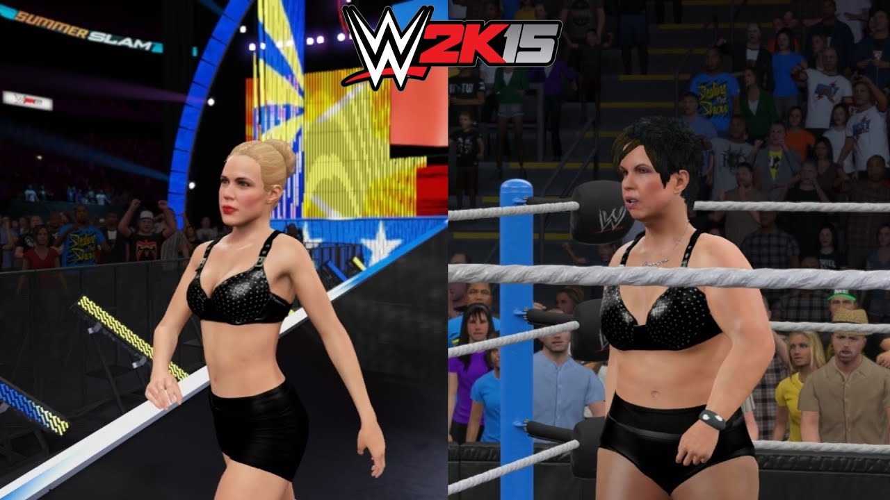 Vickie Guerrero vs. Lana - WWE2K15 PC Match