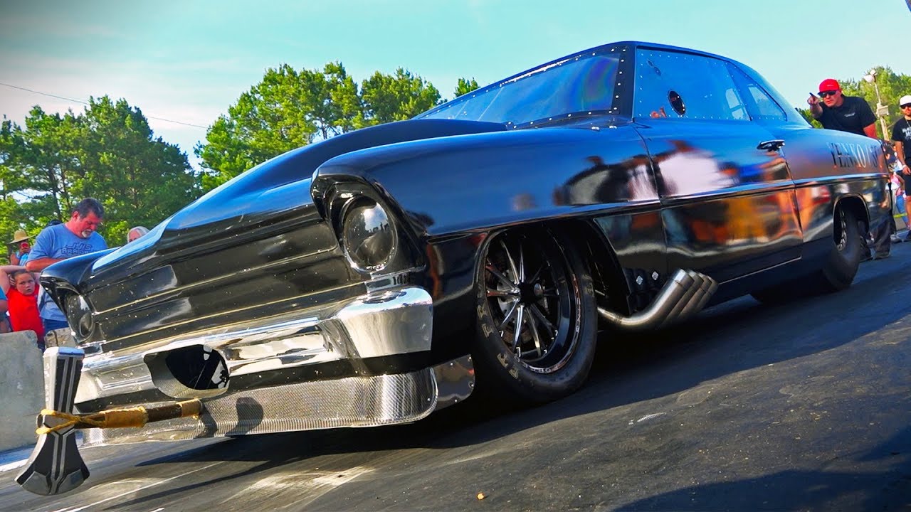 AXMAN DEBUTS HIS NEWLY BUILT NO PREP 1967 NOVA IN STYLE!