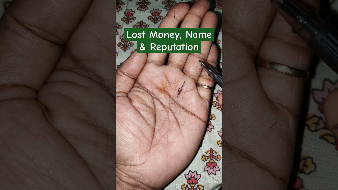 Do You Have this bad Sign in Hand? #astrology #palmistry#palmreading #viral #jyotish  #shortsfeed