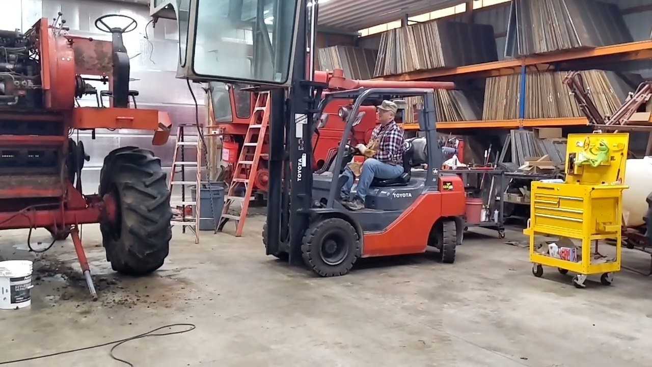 Комбайн Massey 540: Еще один пал жертвой!