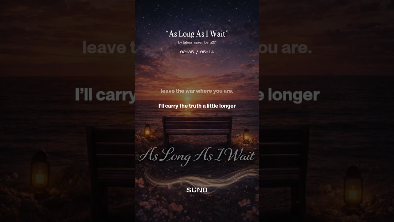 “As Long As I Wait”