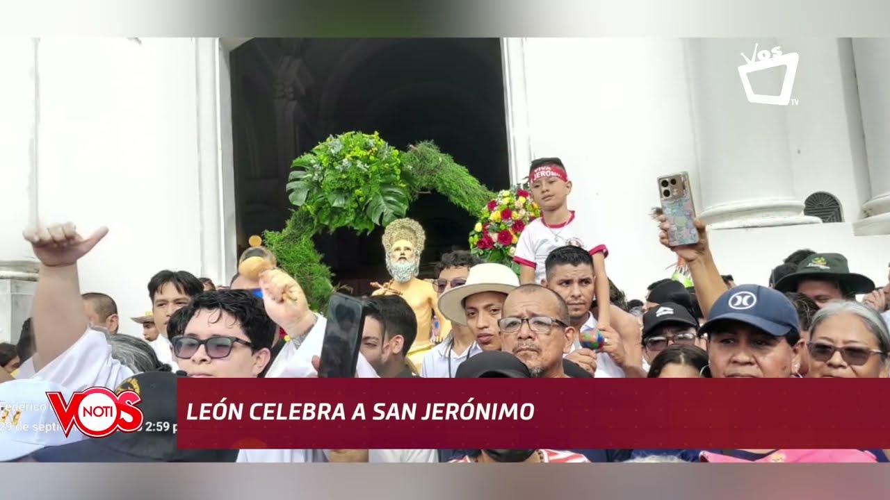 Católicos leoneses celebran a San Jerónimo