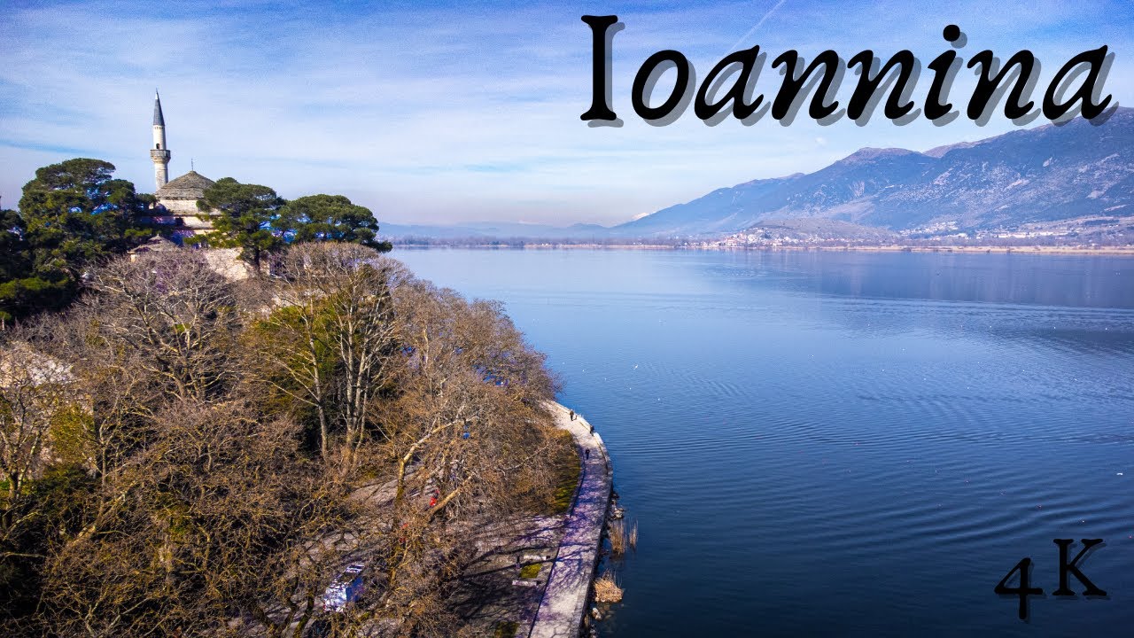 Ioannina City - 4K Cinematic Drone Video 📍Epirus, Greece