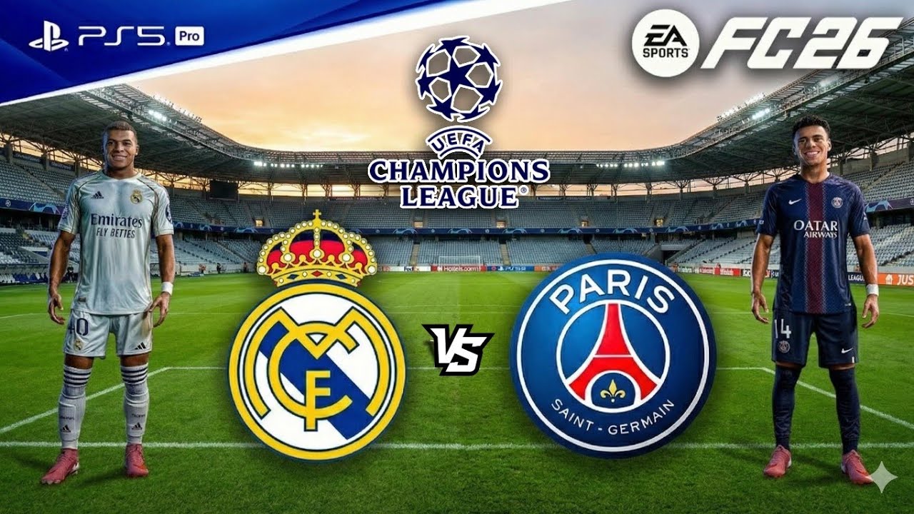 FC 26 - Real Madrid vs. PSG - UEFA Champions League Final 25/26 Full Match | PS5™ Pro [4K60]