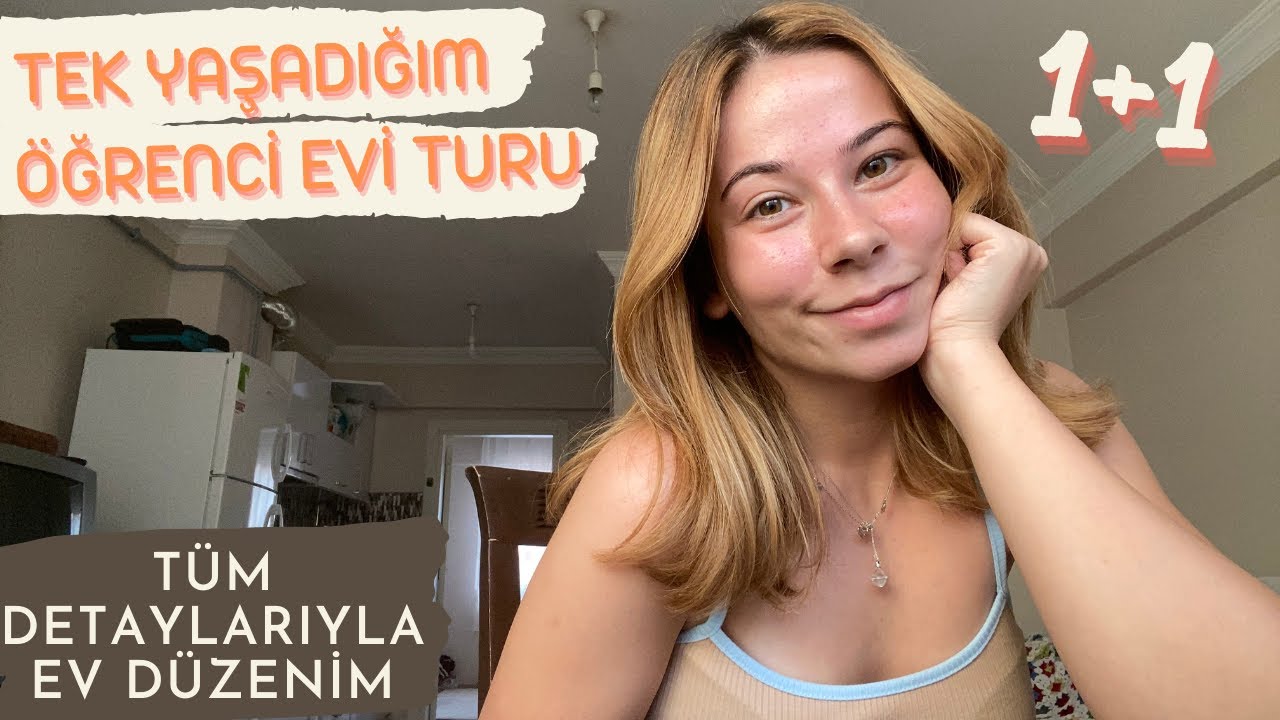 EN GENİŞ VE AYDINLIK 1+1 ÖĞRENCİ EVİ TURU |UŞAK ÜNİVERSİTESİNDE ÖĞRENCİ EVİ |EV DÜZENİM VE SOHBET :)