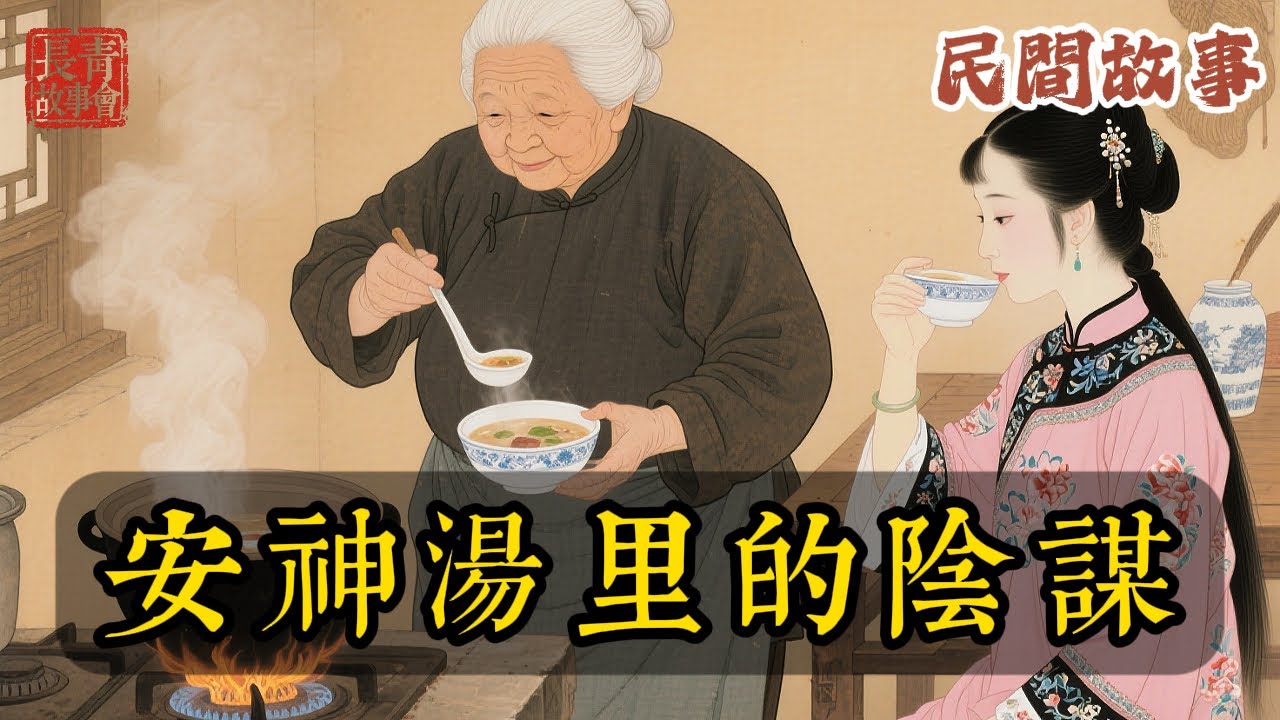 繼承娘家巨額財產后，婆婆每晚親自煮安神湯伺候，直到洗碗阿姨在她手心寫五個字後，她才知躲過了怎樣一場殺身之禍！【民間故事】#民间故事 #故事頻道 #听书  #人生智慧 #有聲書 #說書 #睡前故事