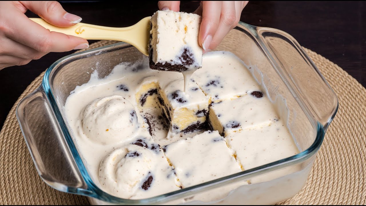 Schmilzt im Mund! Das einfachste 3-Zutaten-Oreo-Dessert der Welt – ohne Backen. 😋❄️