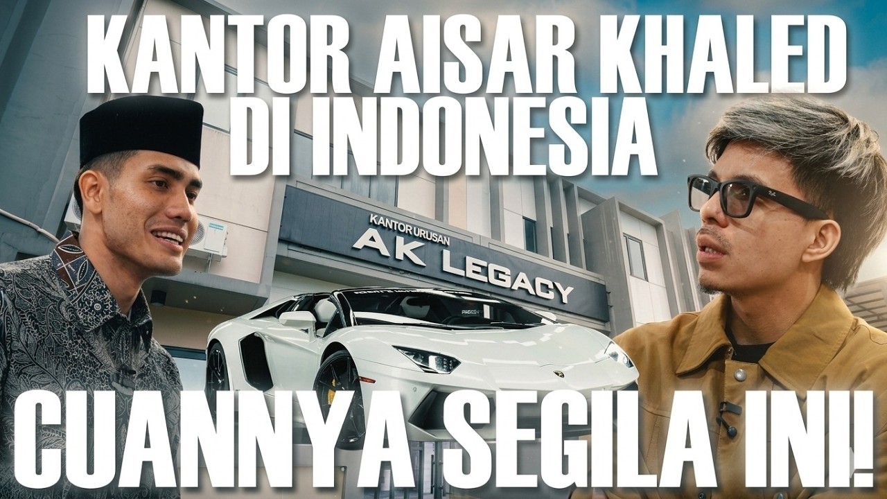 KANTOR AISAR KHALED 20 MILYAR BARUUU!! Banjir Orderan + Otw Koleksi Lamborghini di 2026 #GrebekRumah