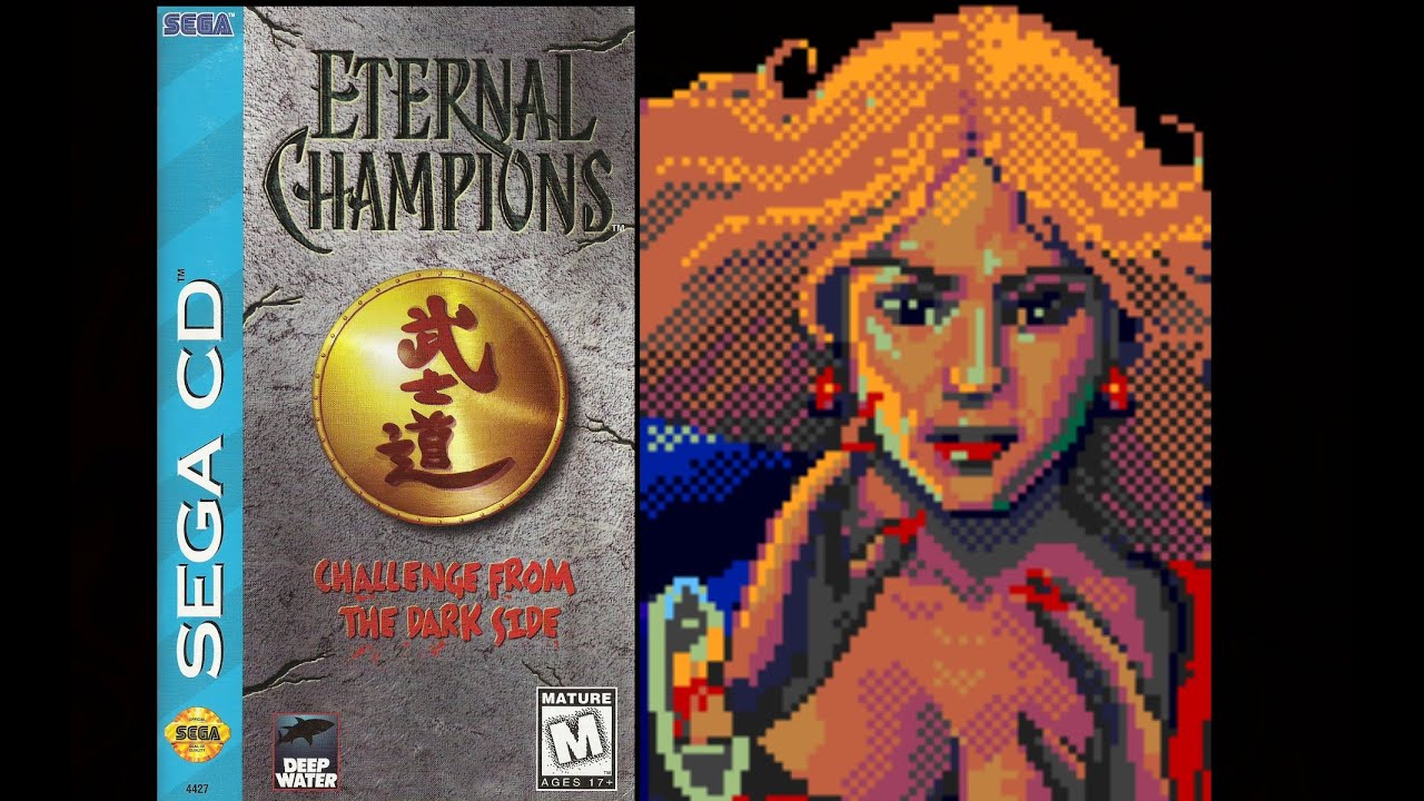 Eternal Champions: Challenge from the Dark Side (Sega CD) - Jetta Playthrough (Warrior)