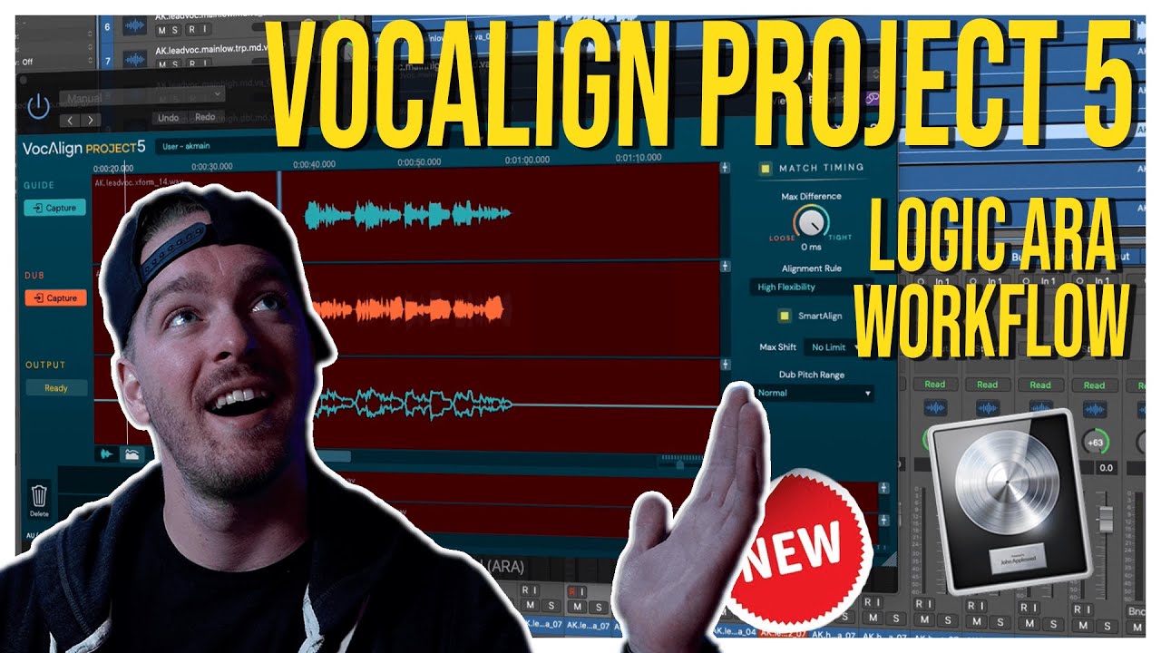 VocAlign Project 5 | Getting Started in Logic Pro X