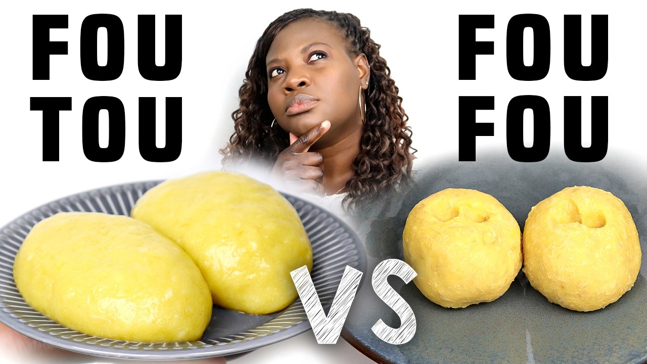 FOUFOU vs FOUTOU 🇨🇮 (Différence Entre les 2) Cuisine Ivoirienne