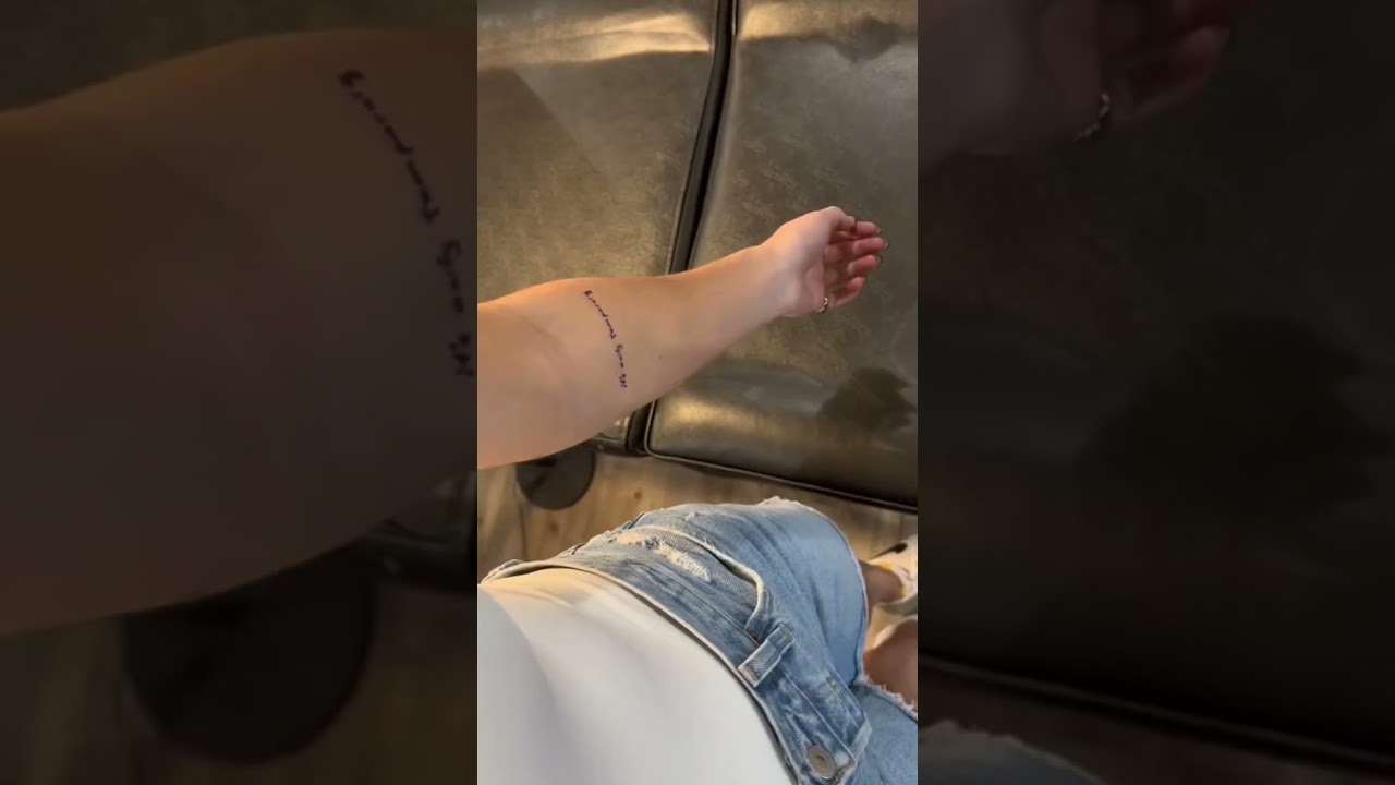 FINE LINE TATTOO EXPERIENCE FIRST TATTOO