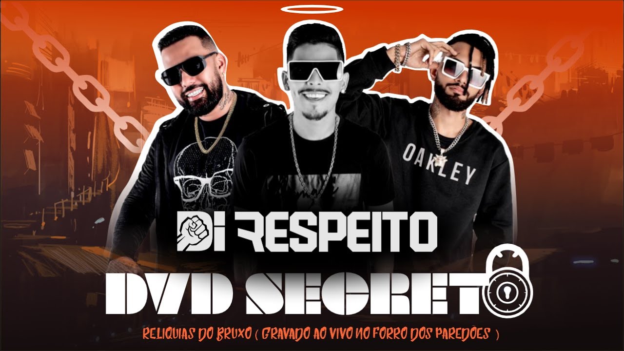 DVD SECRETO - FORRÓ DI RESPEITO - RELIQUIAS DO BRUXO ( GRAVADO AO VIVO NO FORRO DOS PAREDÕES )