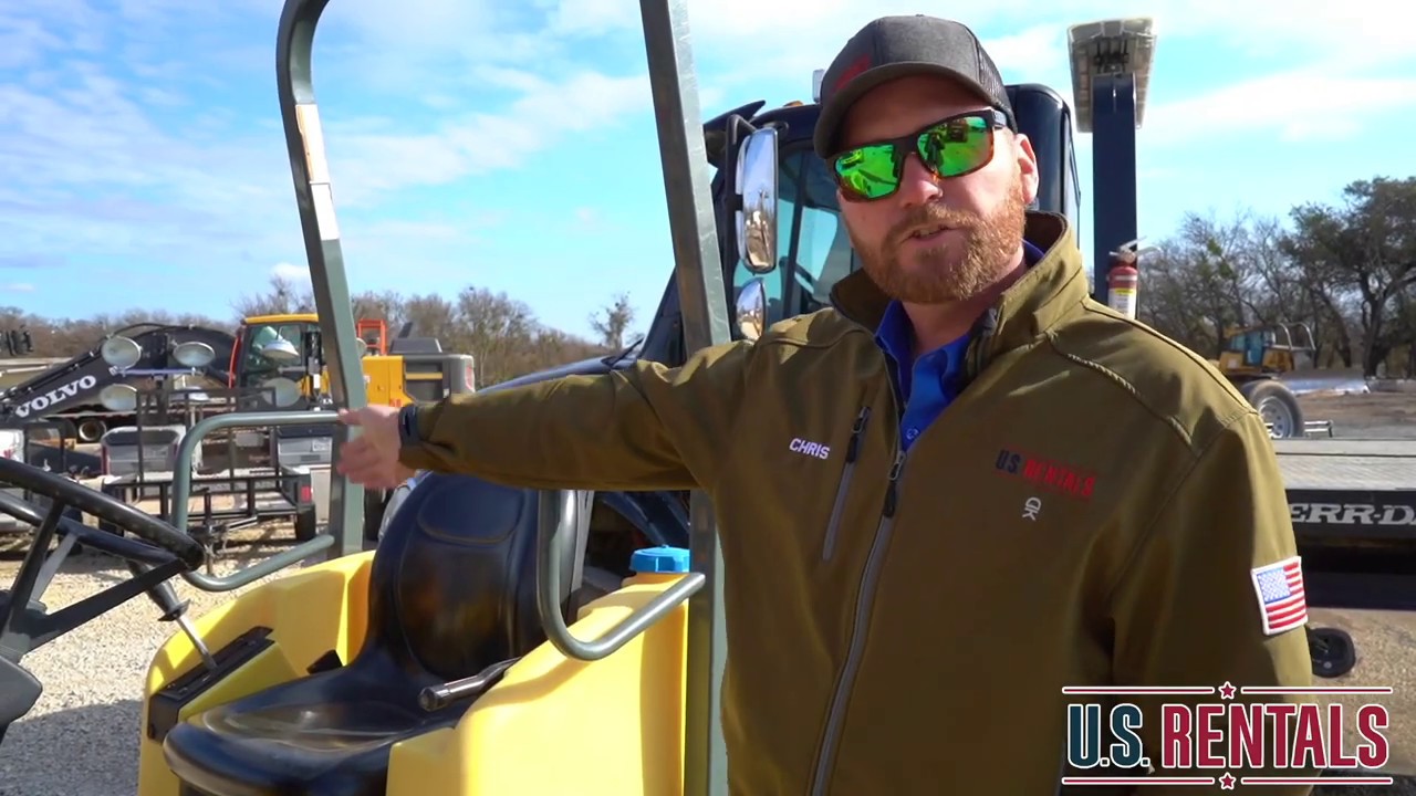 U.S. Rentals: Wacker Neuson Double Drum Ride-On Roller Tutorial