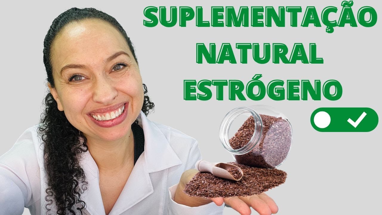 SUPLEMENTAÇÃO NATURAL DE ESTRÓGENO com linhaça | Faça em casa | Nutri Vanessa Gaudiano