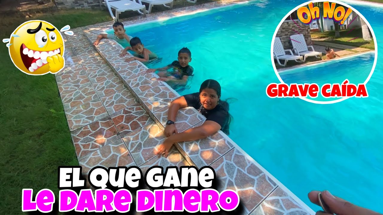 🚨algo grave paso los niños disfrutan de la piscina melisaa les ofrce dinero para que jueguen🤣🤣🤣 