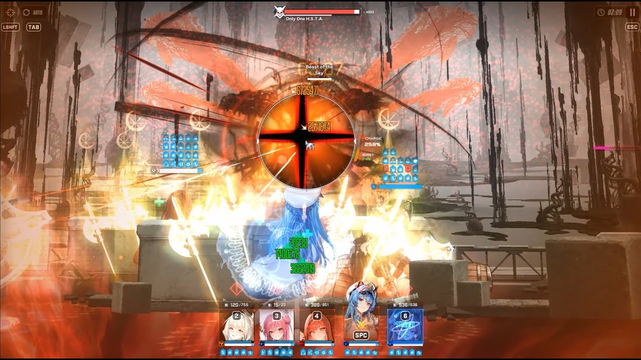 Hard Campaign 42-44 - Only One (1.827m / -30.3% Deficit) | Goddess of Victory: NIKKE