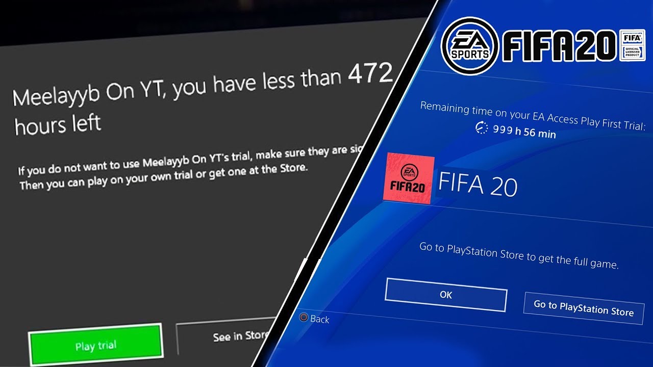 FIFA 20 EARLY ACCESS GLITCH!! TUTORIAL FOR *BOTH* CONSOLES! (FIFA 20 EA access)