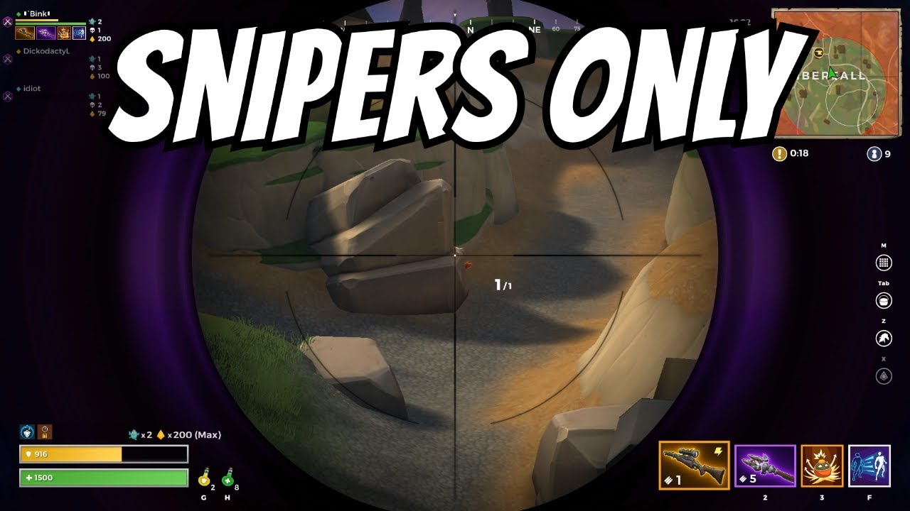 Snipers Only - Realm Royale