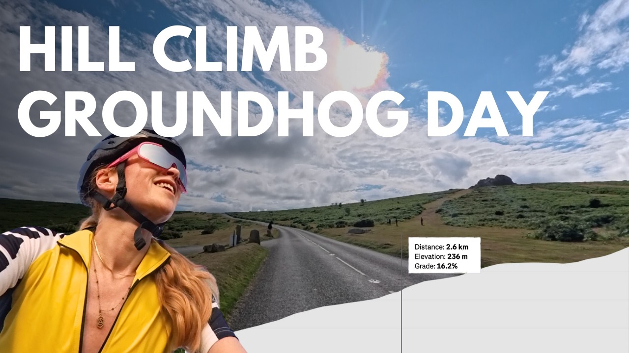 I cycled up a Tour of Britain hill climb every day for six days