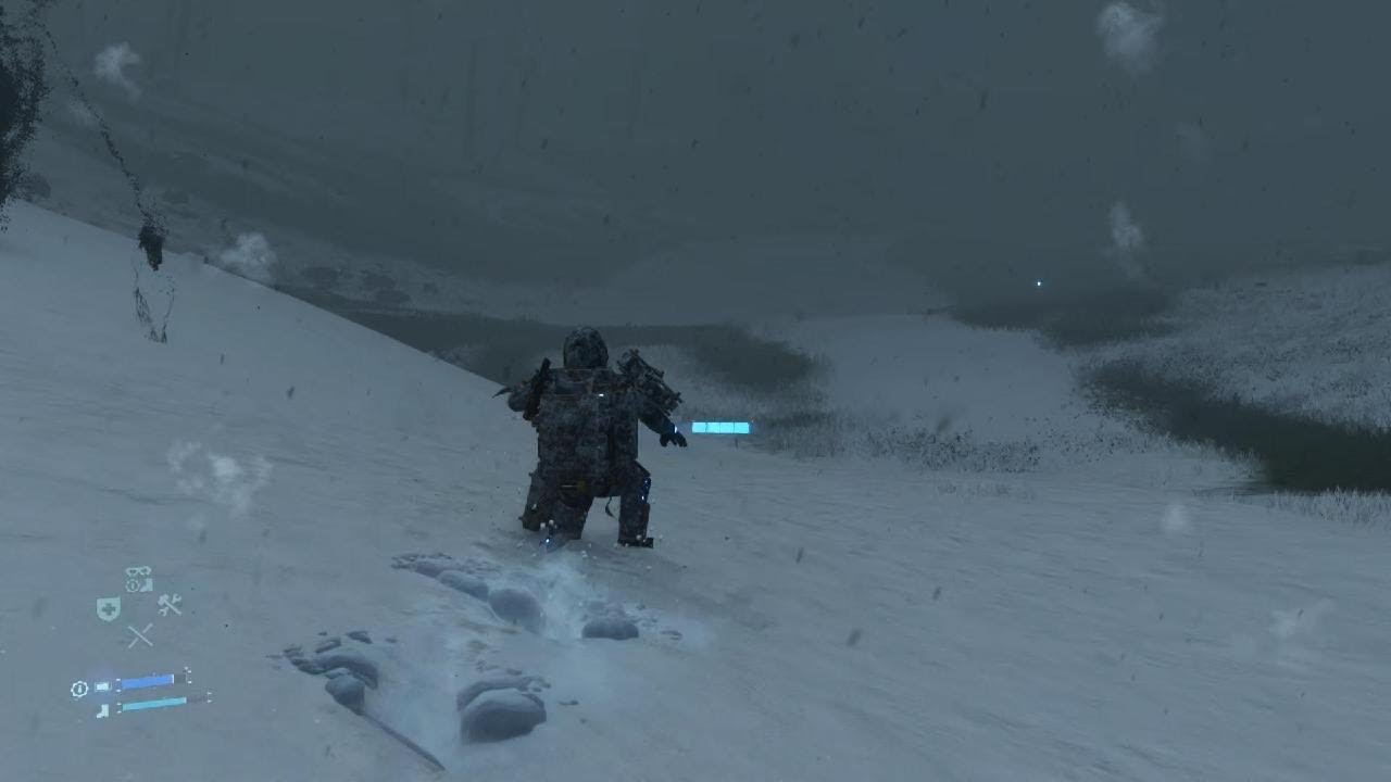 DEATH STRANDING DIRECTOR'S CUT montaña difícil