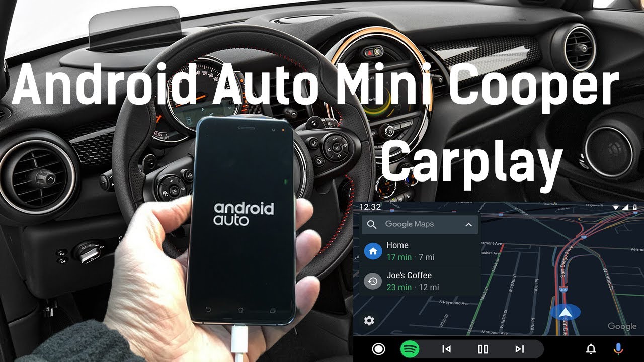 Mini Cooper Android Auto Carplay F54 F56  F57 F60