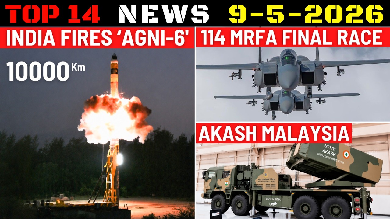 Новости индийской обороны: Индия испытывает МБР Agni-6, финал гонки MRFA, Akash Prime передан Мал...
