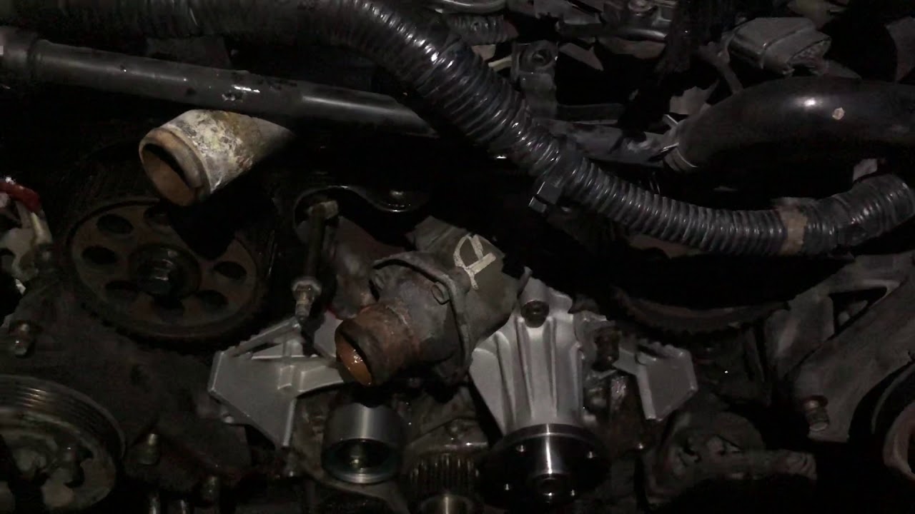2002 Nissan Xterra cambio de faja de distribución