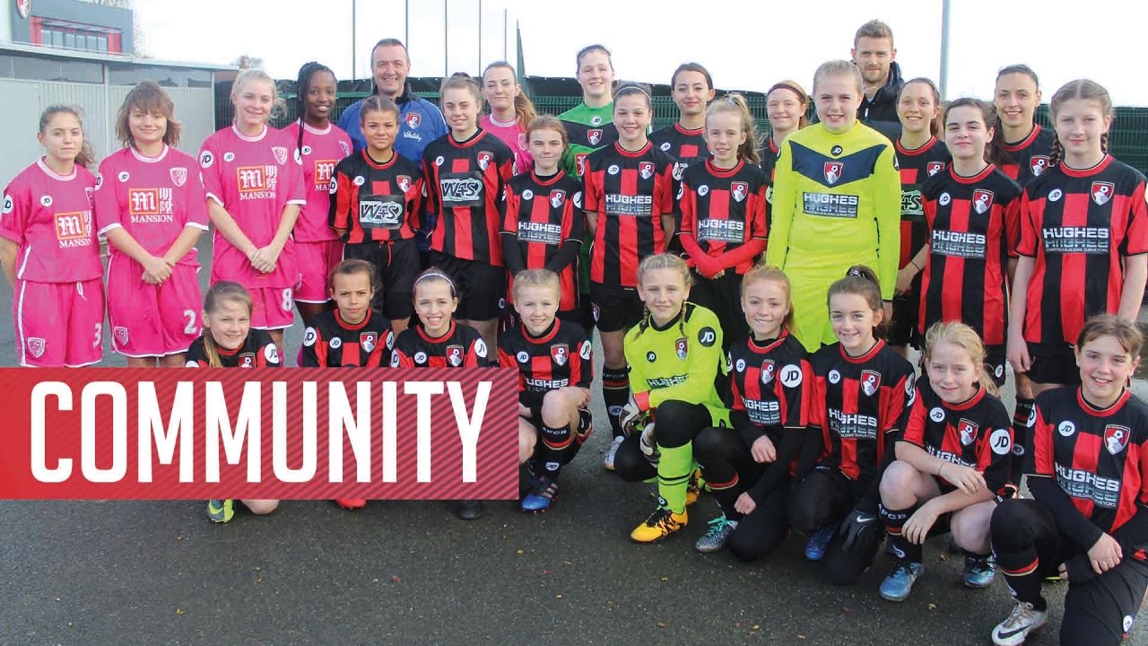 Community: Girls and ladies football at AFC Bournemouth