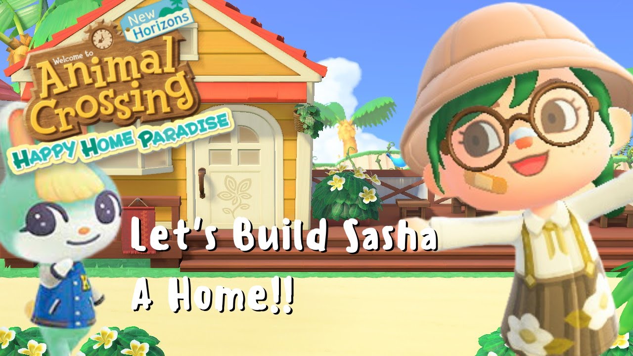 Sasha's Vacation Home! | Speed Build | Animal Crossing
