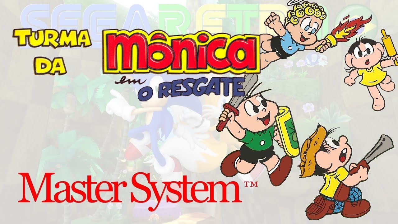 Turma da Mônica em: O Resgate - Master System - Review