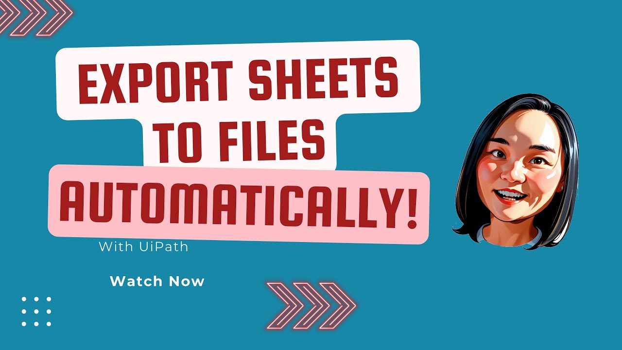 Save Excel Sheets Into Individual Files Automatically Using UiPath