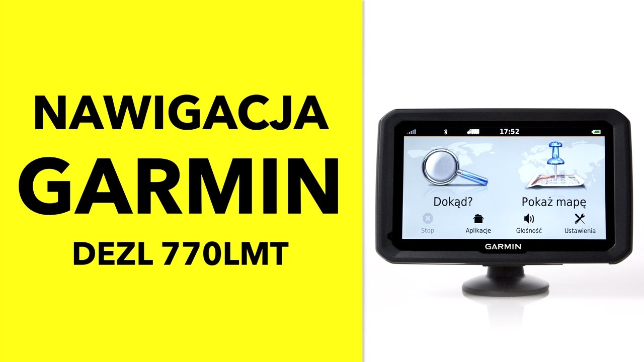 Garmin Dezl 770 LMT - dane techniczne - RTV EURO AGD