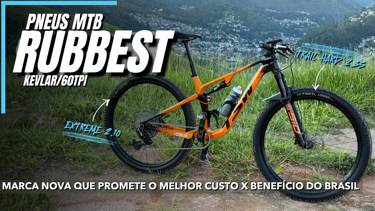 PNEU MTB KEVLAR POR R$120,00 Será que presta? Teste real do Rubbest Extreme e Trail Hard