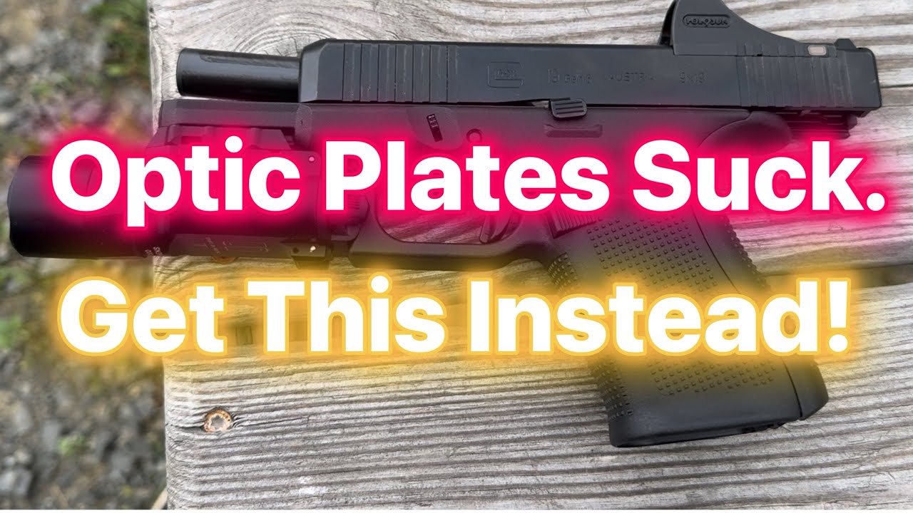 Holosun SCS Glock MOS Review- Say Goodbye To Terrible Glock Optic Plates!