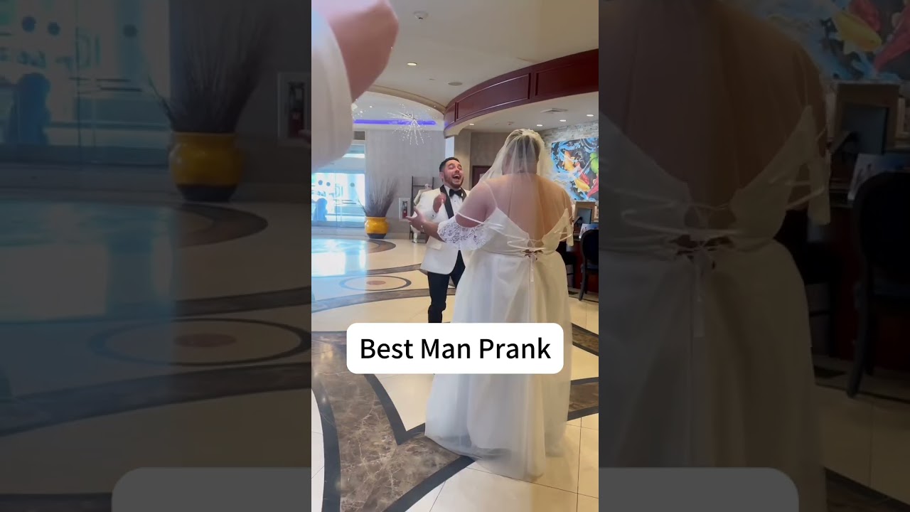Best Man Prank 😂🤣#wedding #weddingprank #funny