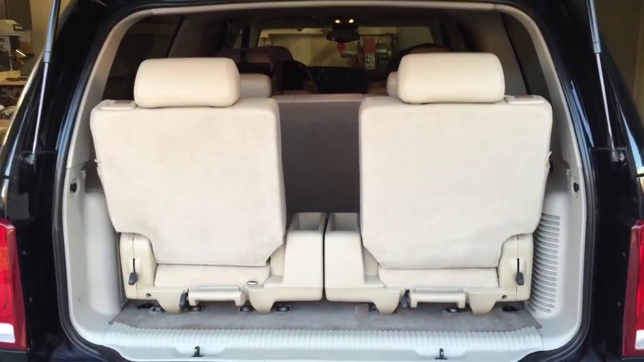 4th Row Seating in Escalade, Suburban or Yukon XL